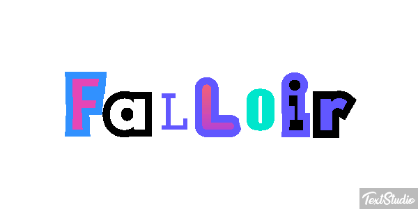 Falloir Effet de texte