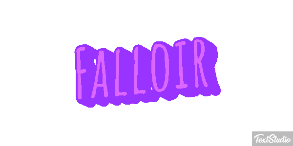 Falloir Effet de texte