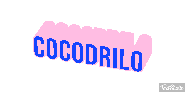 Cocodrilo Effetto testo