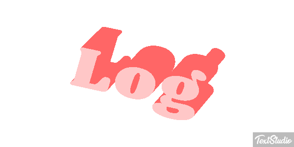 Log Efekt tekstowy