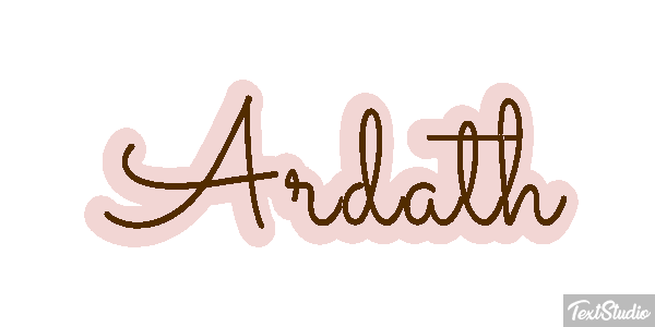Ardath Text effect
