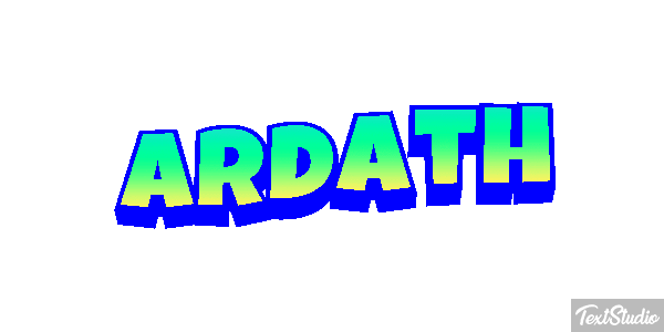 Ardath Text effect
