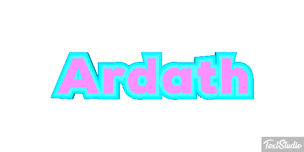 Ardath Text effect