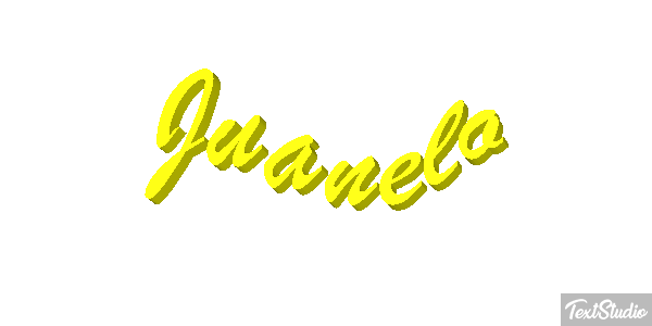 Juanelo Efecto de texto