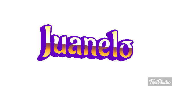 Juanelo Efecto de texto