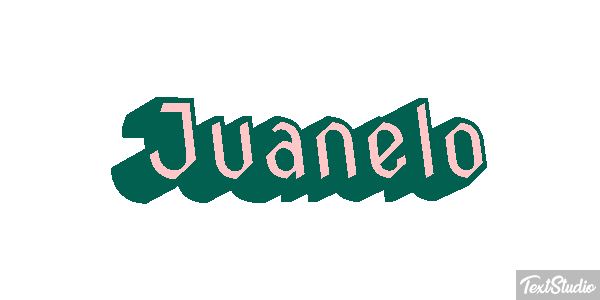 Juanelo Efecto de texto