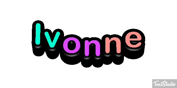 Ivonne Effet de texte