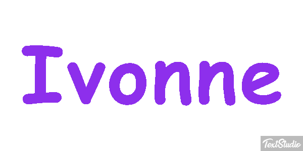 Ivonne Effet de texte