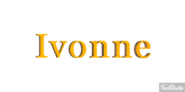 Ivonne Effet de texte