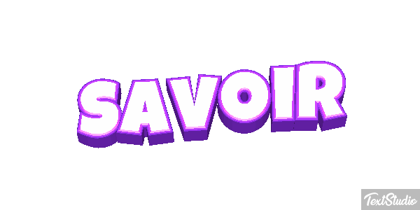 Savoir テキスト効果