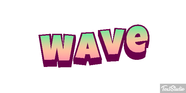 Wave Efekt tekstowy