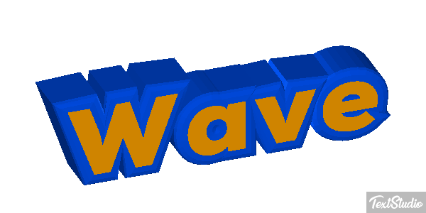 Wave Efekt tekstowy