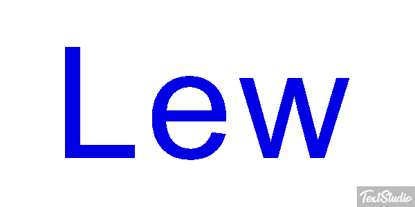 Lew Efekt tekstowy