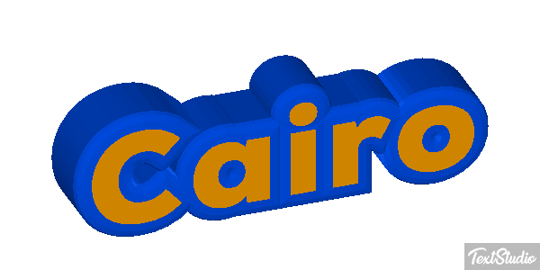 Cairo Effetto testo
