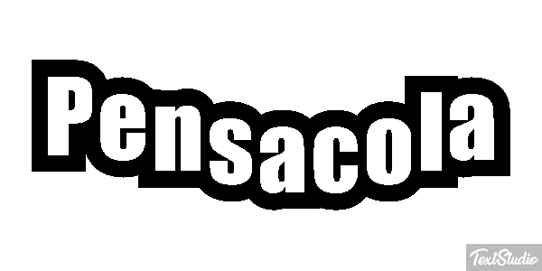 Pensacola Effetto testo