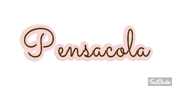 Pensacola Effetto testo
