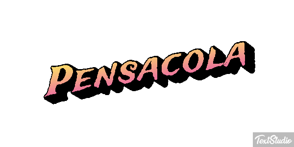 Pensacola Effetto testo