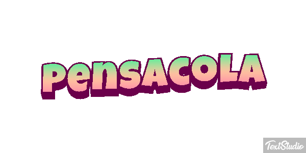 Pensacola Effetto testo