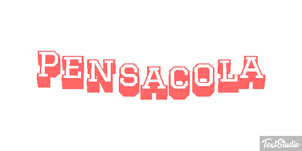 Pensacola Effetto testo