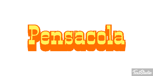 Pensacola Effetto testo