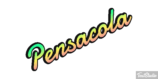 Pensacola Effetto testo