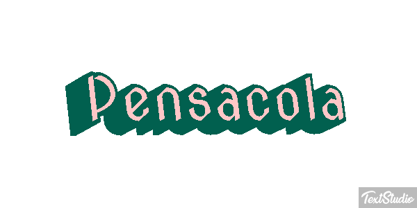 Pensacola Effetto testo