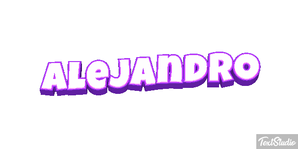 Alejandro Text effect
