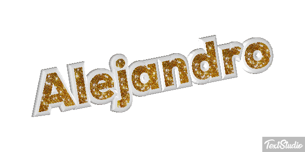 Alejandro Text effect