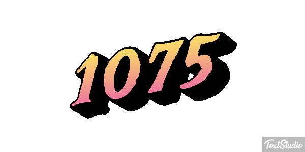 1075 Metin efekti