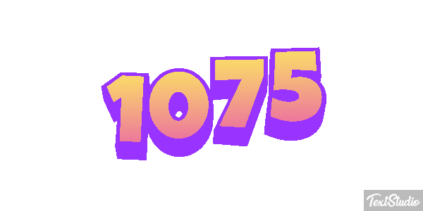 1075 Metin efekti