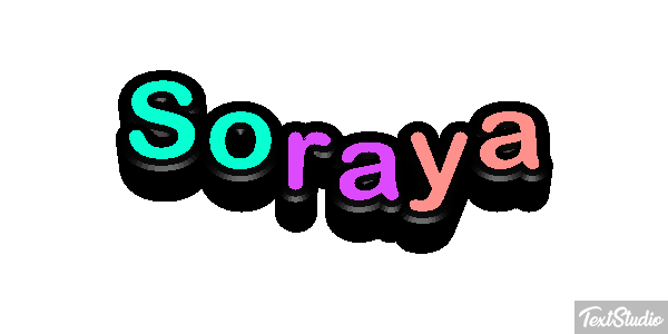 Soraya Texteffekt