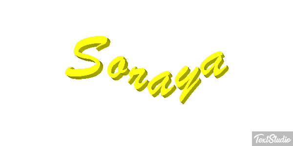 Soraya Texteffekt