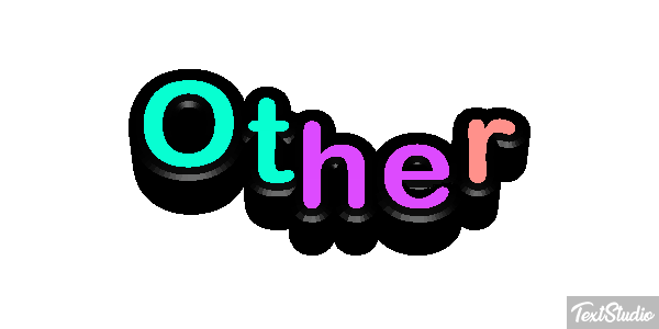 Other Efekt tekstowy