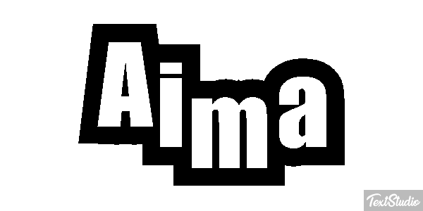 Aima Text effect