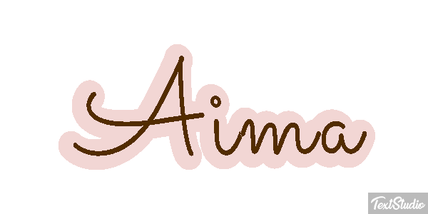 Aima Text effect