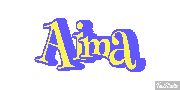 Aima Text effect