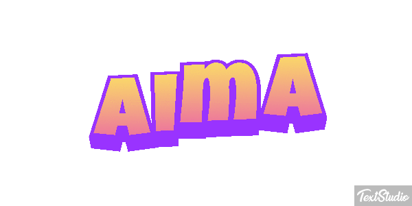 Aima Text effect