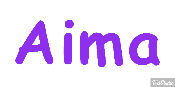 Aima Text effect
