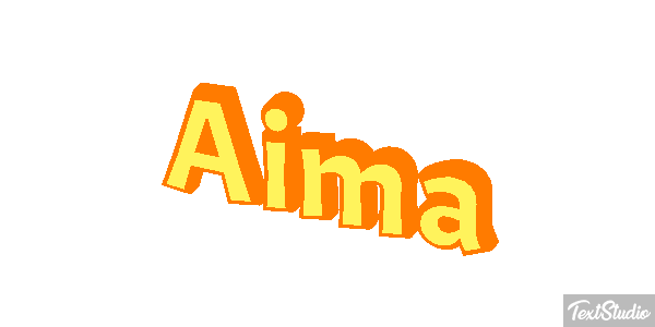 Aima Text effect