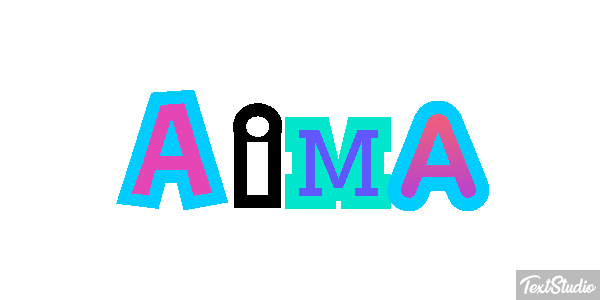 Aima Text effect