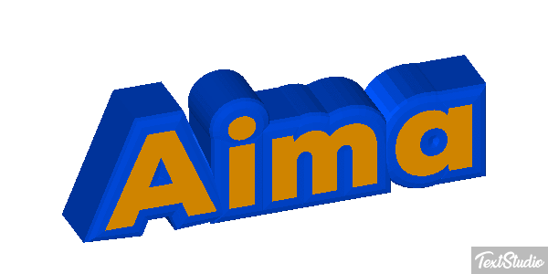 Aima Text effect