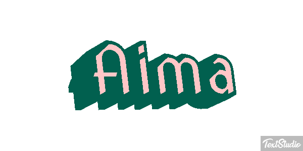Aima Text effect