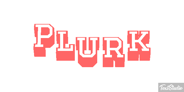 Plurk Efecto de texto