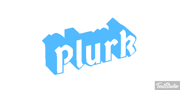 Plurk Efecto de texto