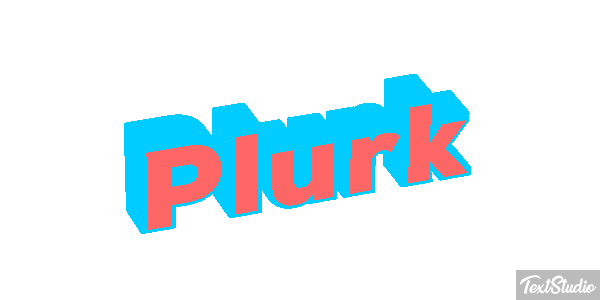 Plurk Efecto de texto