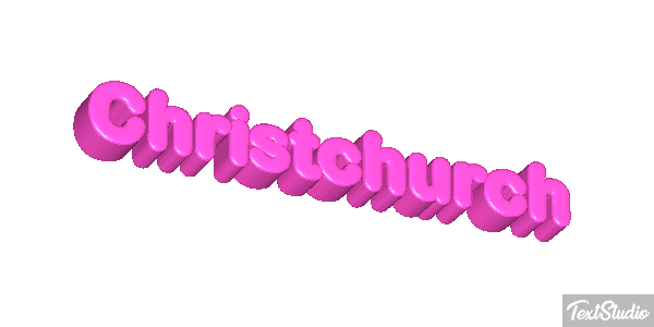 Christchurch Effetto testo