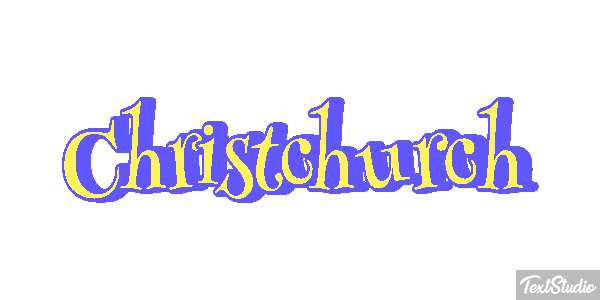 Christchurch Effetto testo