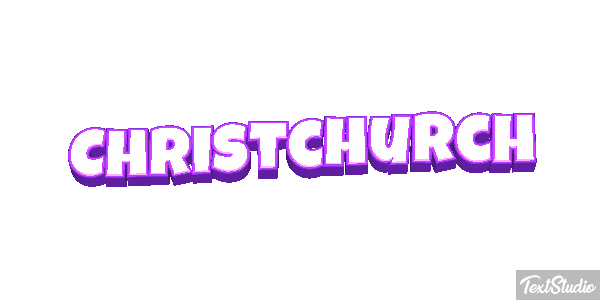 Christchurch Effetto testo