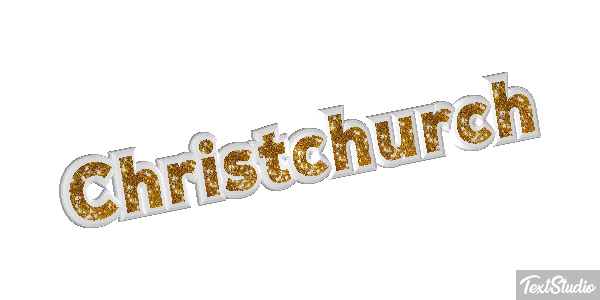 Christchurch Effetto testo