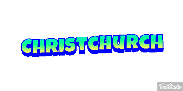 Christchurch Effetto testo